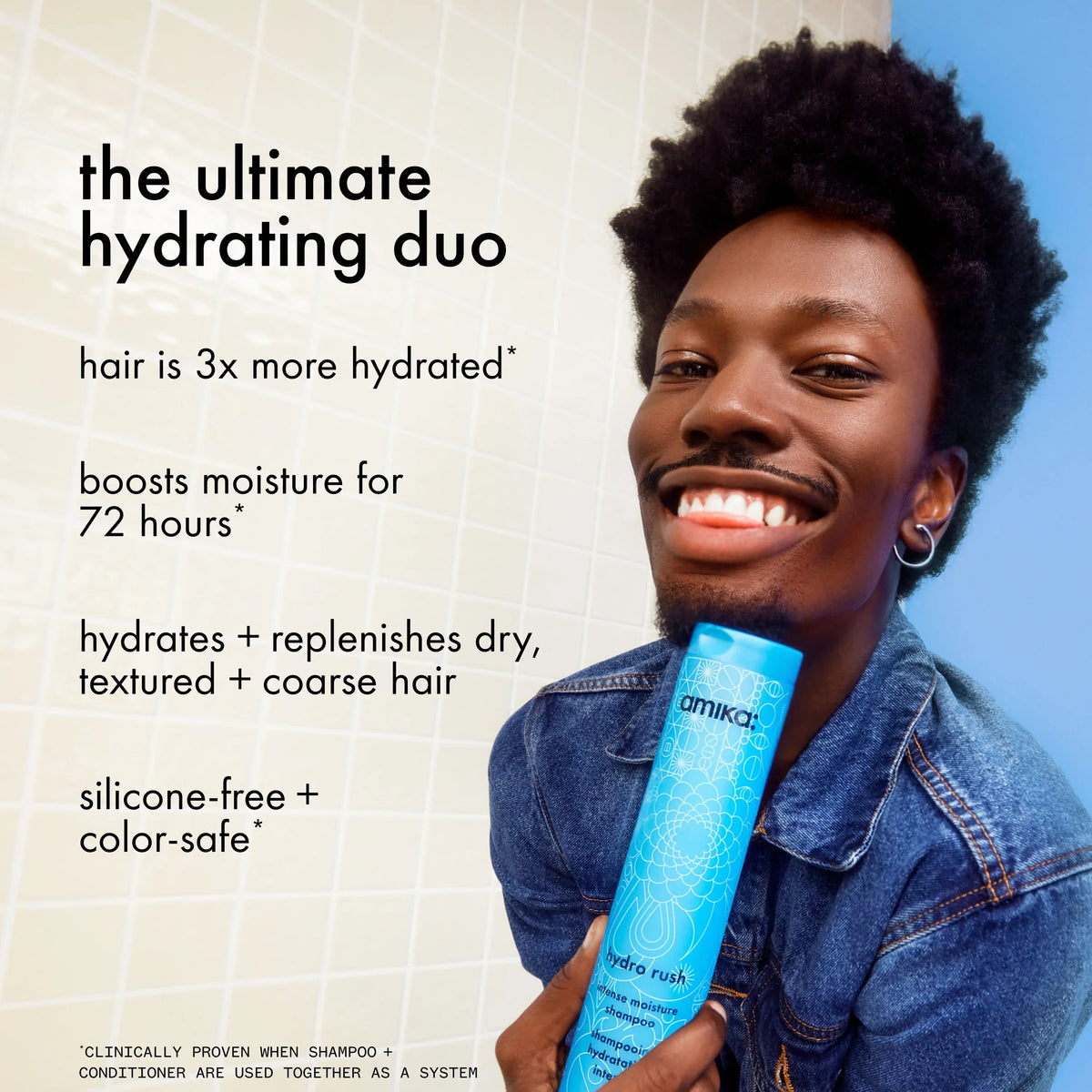 hydration heavyweights hydrating wash + care set