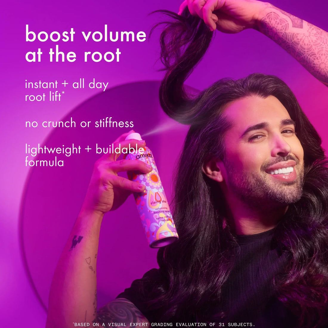rising star volumizing finishing spray - 5.3 oz / 185 ml