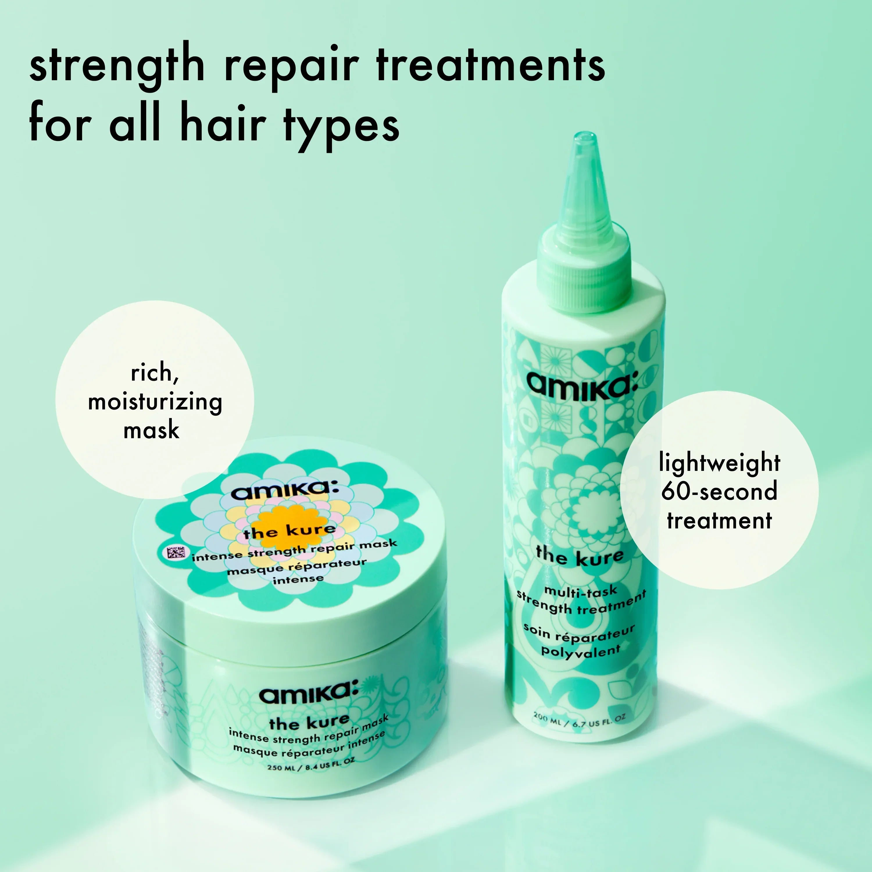 the kure multi-task strength repair treatment - 6.7 oz / 200 ml