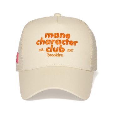 mane character trucker hat