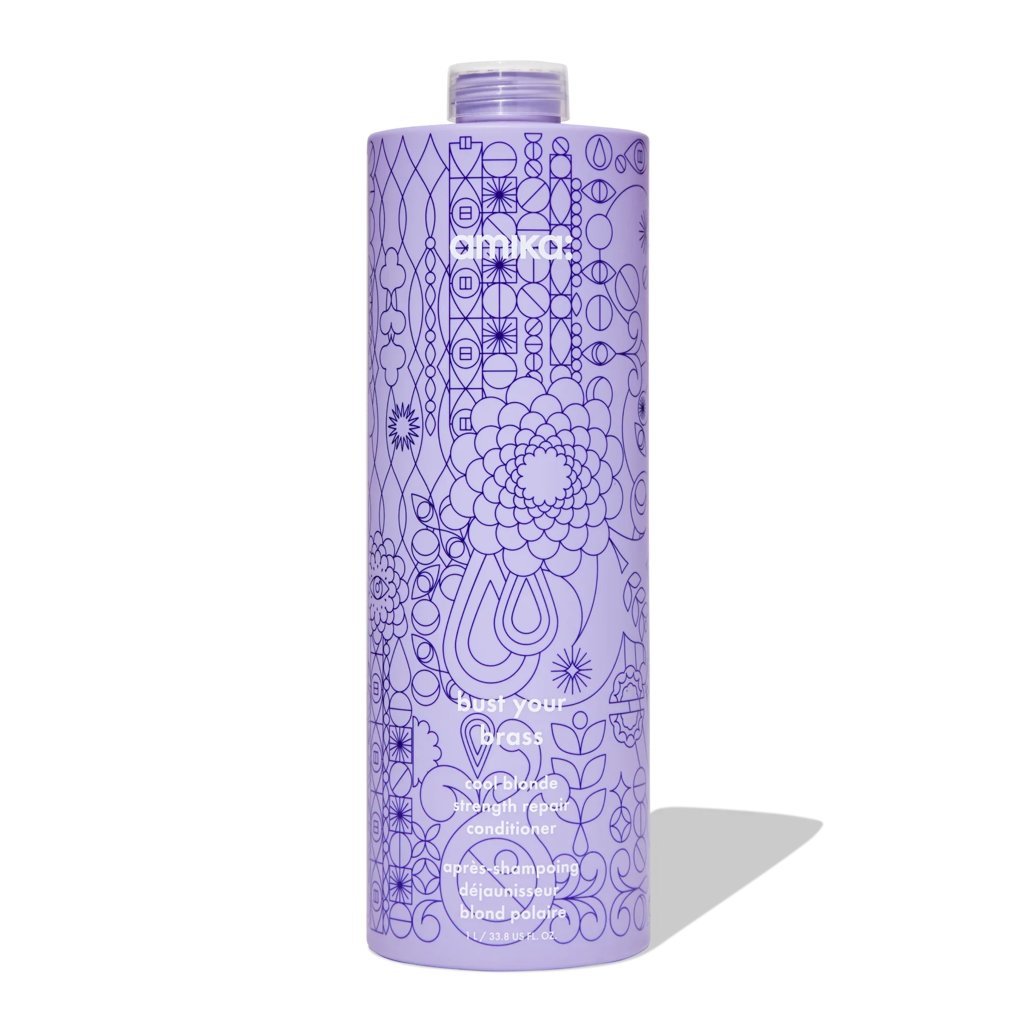 bust your brass cool blonde strength repair conditioner - 9.2 oz / 275 ml